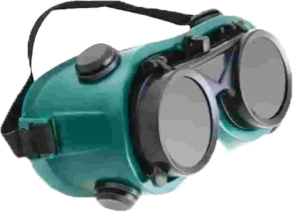 Óculos de Solda Proteção Epi Mascara Articulavel Lente Dupla Soldador Protege