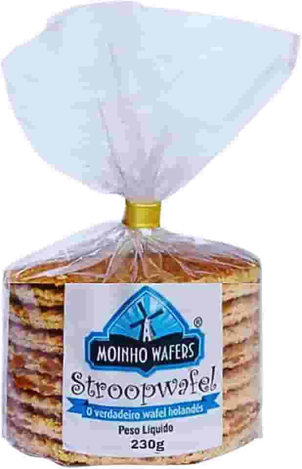 Stroopwafel Wafel Holandês 230g - Moinho Wafers