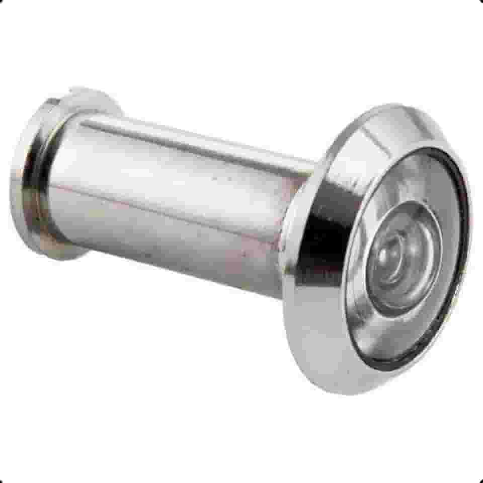 Olho magico visor para porta de 35 a 52 mm - cromado