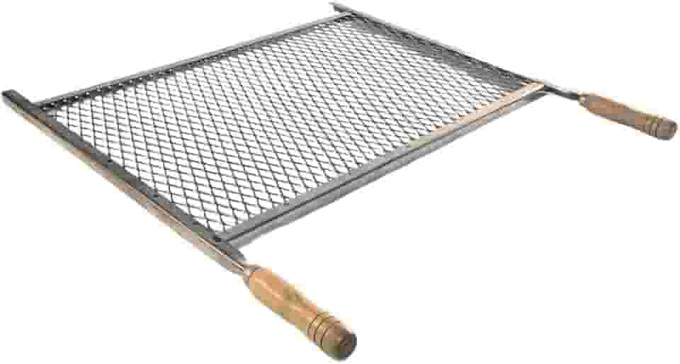 Grelha Para Churrasqueira Em Tela Goyana Aço Inox 60x40