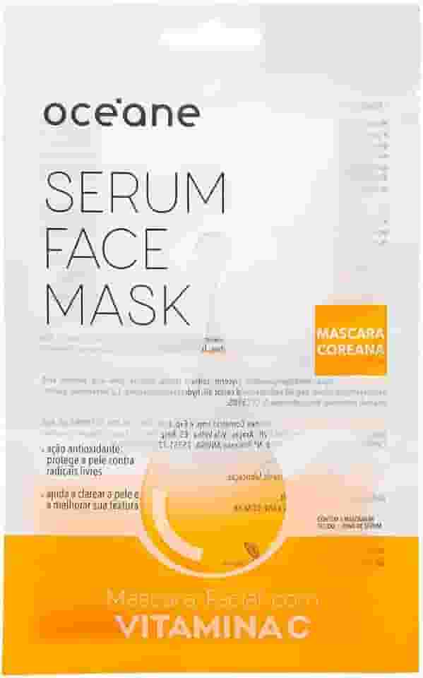 Océane Máscara Facial com Vitamina C - Serum Face Mask 20ml