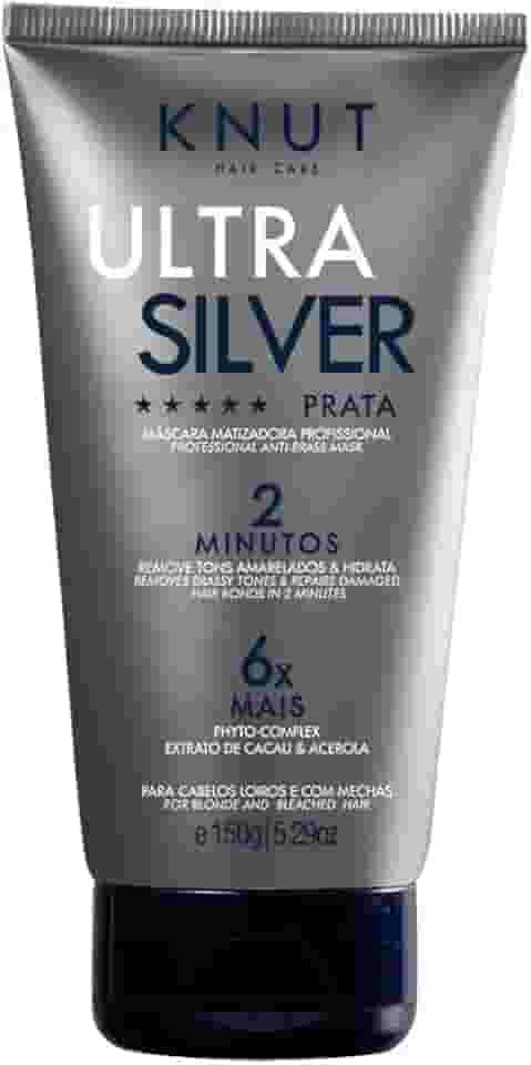 KNUT Hair Care Knut Ultra Silver Prata 150G