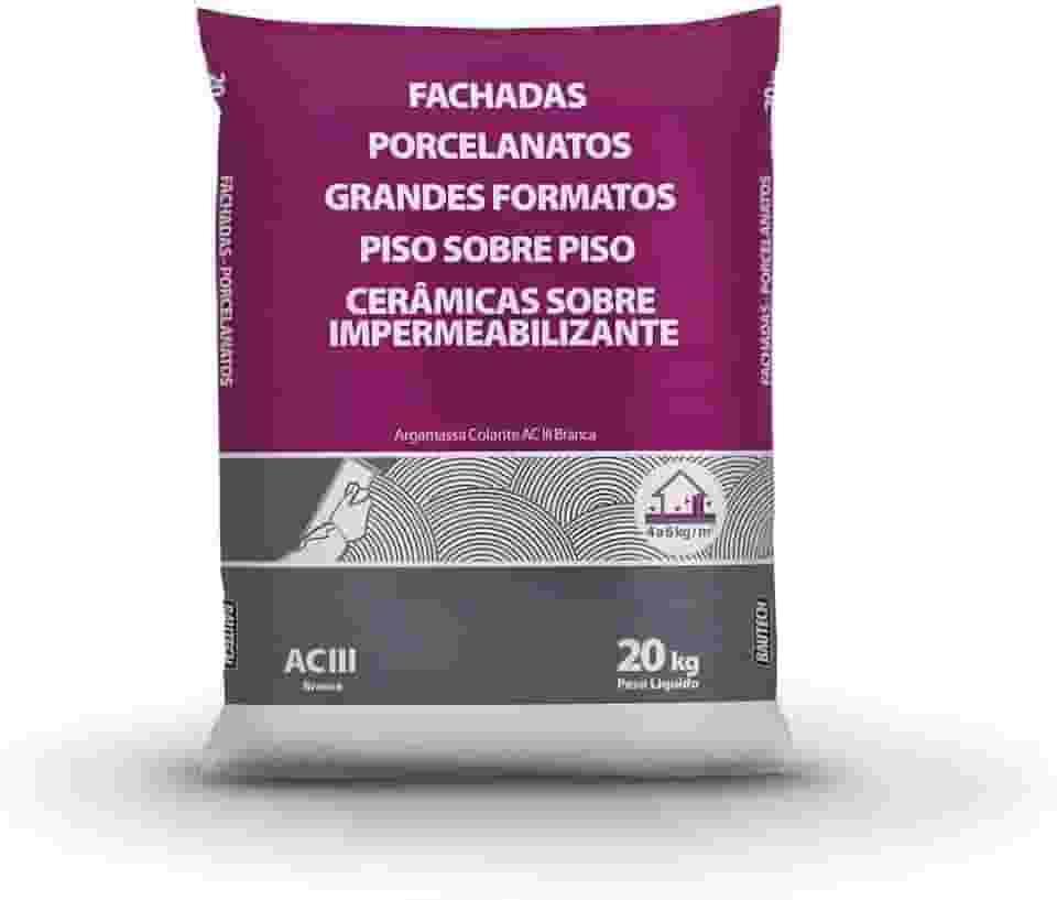Argamassa Bautech Ac-III Branco 20kg 20 kg