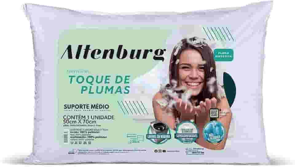 Travesseiro Altenburg Toque de Plumas - 50cm x 70cm