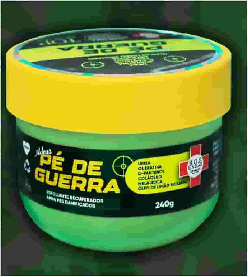 Esfoliante Recuperador para os Pés- Adeus Pé de Guerra, 240g- Top Beauty