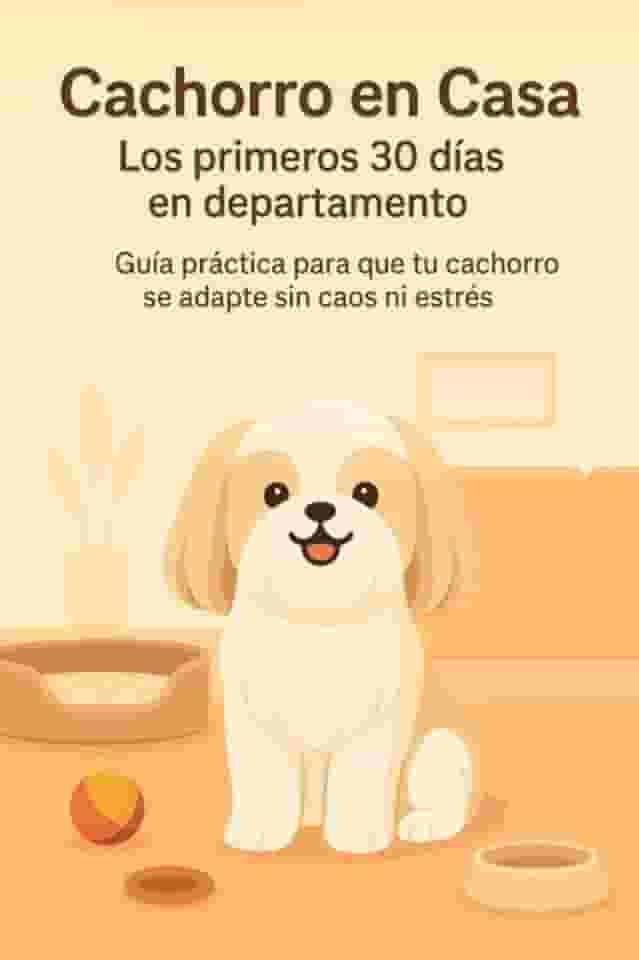 Cachorro en Casa: Los primeros 30 días en departamento: Guía práctica para la adaptación, rutina, baño y buenos modales de tu cachorro en un espacio pequeño (Spanish Edition)