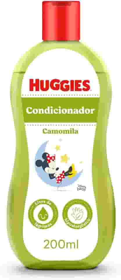 Huggies Condicionador Infantil Chá de Camomila, 200 ml, Transparente