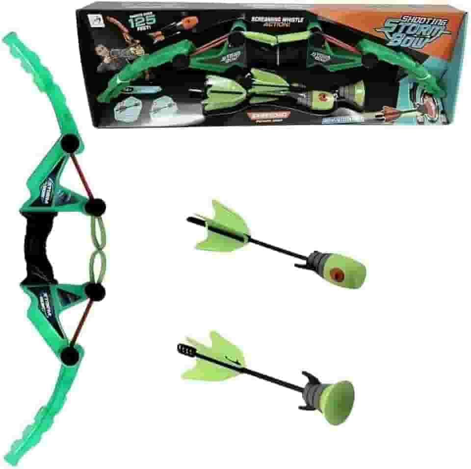 Brinquedo de Arco e Flecha com Lança Dardos para Adolescente - Castela