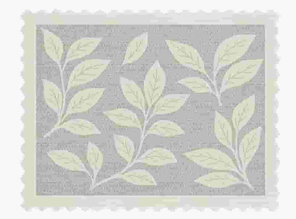 Capa Decorativa para Fogão 4 Bocas, Renda Floral Branca, 55x53cm