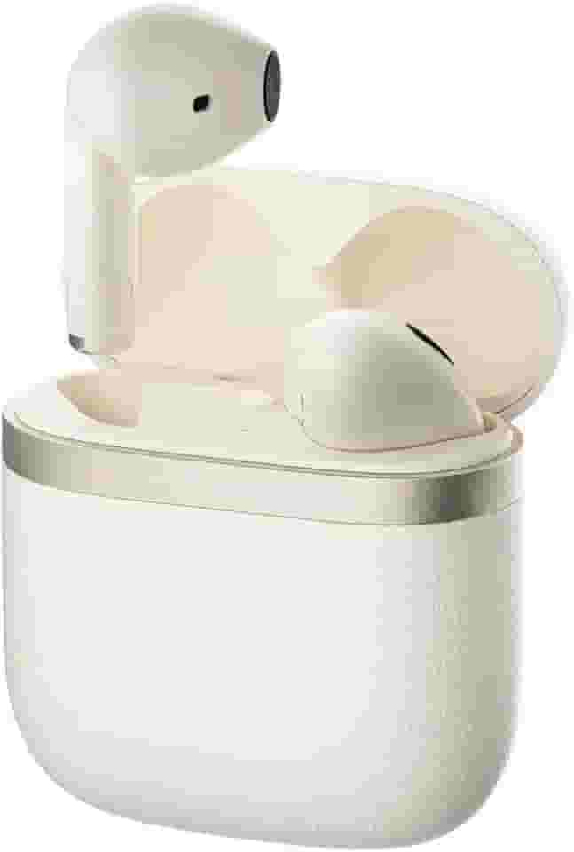 Fone TWS Bluetooth 5.4, bateria 32 horas - EDIFIER W200T (Marfim)