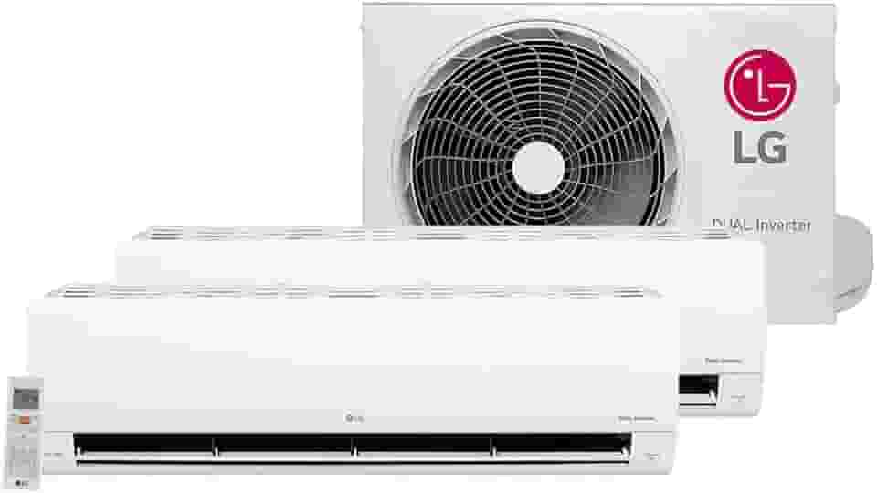Ar Condicionado Bi Split Dual Inverter LG 2X9000 BTU/h Voice +IA Frio S32Q16SA181 – 220 Volts