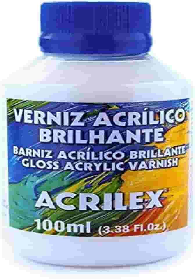 Verniz Acrílico Brilhante, Acrilex, Incolor, 100 ml
