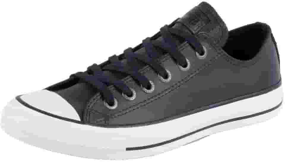 Tênis Converse All Star Chuck Taylor European OX Preto Branco CT04480002