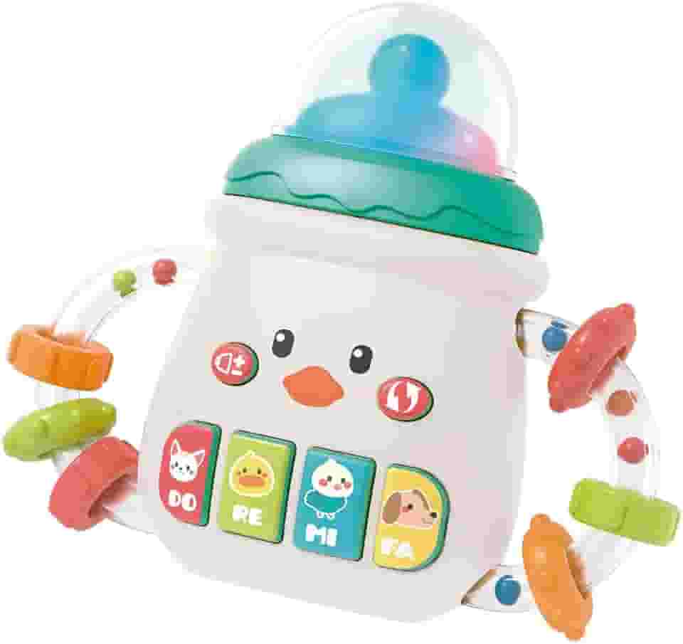 Zippy Toys, Mordedor Divertido com Luz e Som em Plástico para até 36 Meses