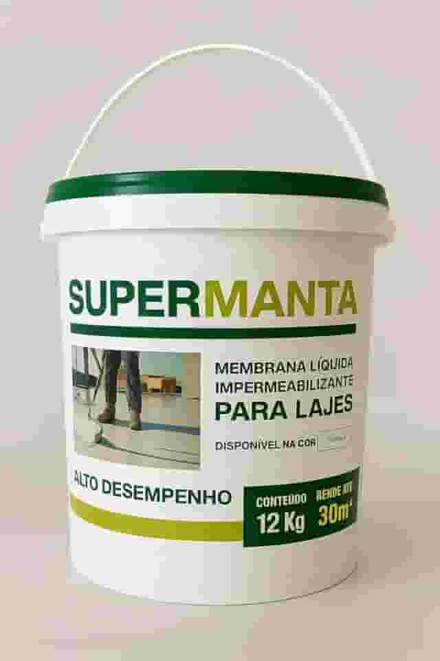 Manta Liquida Impermeabilizante 12 Kg Lajes Branca