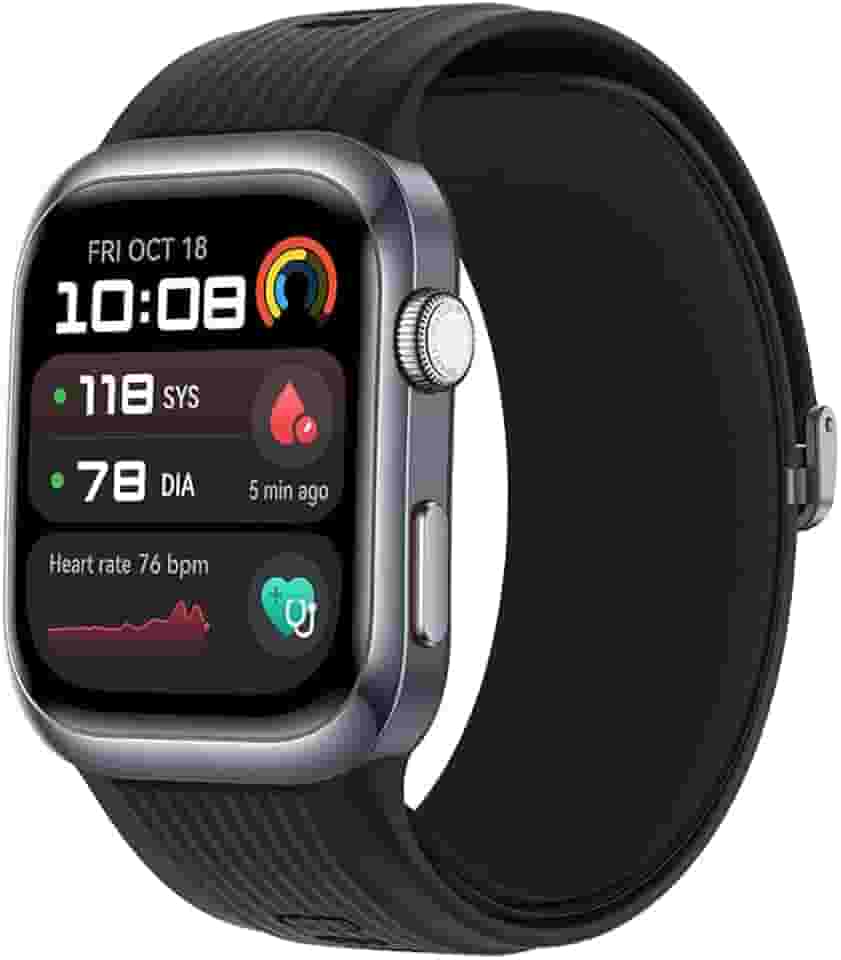 Smartwatch, HUAWEI Watch D2, Monitoramento da Pressão Arterial, Design Leve e Fino, Gerenciamento Completo de Saúde, Compatível com iOS e Android, Sistema GPS integrado, Preto