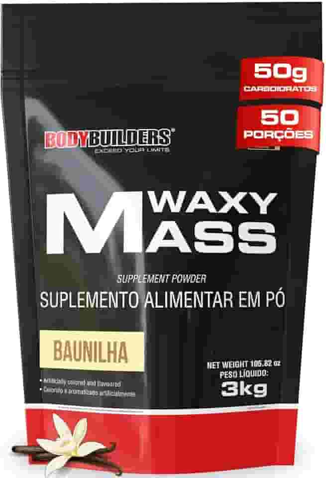 Hipercalórico Waxy Mass Baunilha 3kg – Bodybuilders
