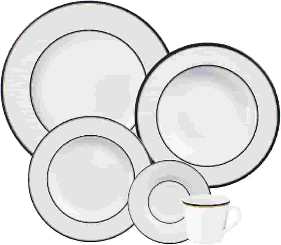 Aparelho de Jantar Tramontina Sienna em Porcelana Decorada 30 Peças