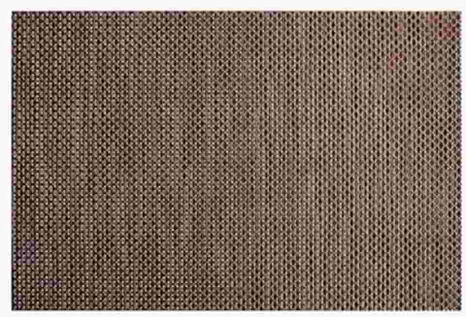 Jogo americano de linho tecido – resistente ao calor, leve, multiuso para jantar e cozinha (marrom)