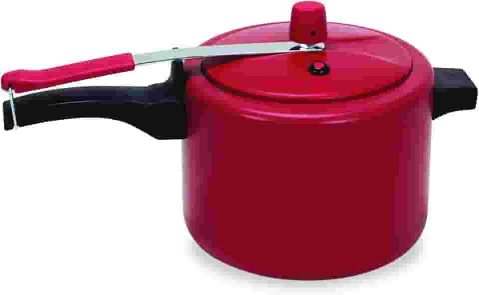 Panela De Pressão 4, 5 L Vermelha Dona Chefa Vermelha Medio