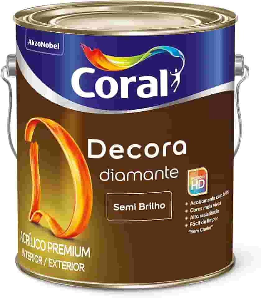 DECORA DIAMANTE BRANCO 3,6L - CORAL