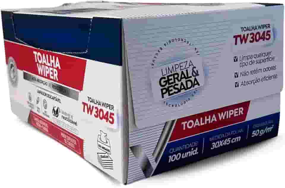 Papel Toalha Descartável Multiuso, Manicure Pedicure, Branca, 30x45cm, Suave, 100 Unidades