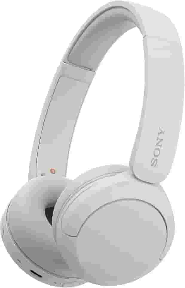 Sony Fones De Ouvido Bluetooth Sem Fio - Bateria Com Duração Até 50 Horas E Função Carregamento Rápido, Modelo Supra-Auricular Wh-Ch520W.Ce7 Edição Limitada Branco Fosco