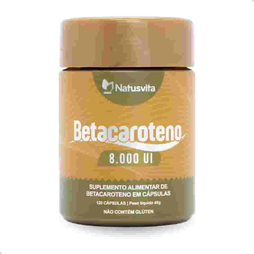 Betacaroteno 8.000 UI (8X + Concentrado) (1 Und. 120 Cápsulas)