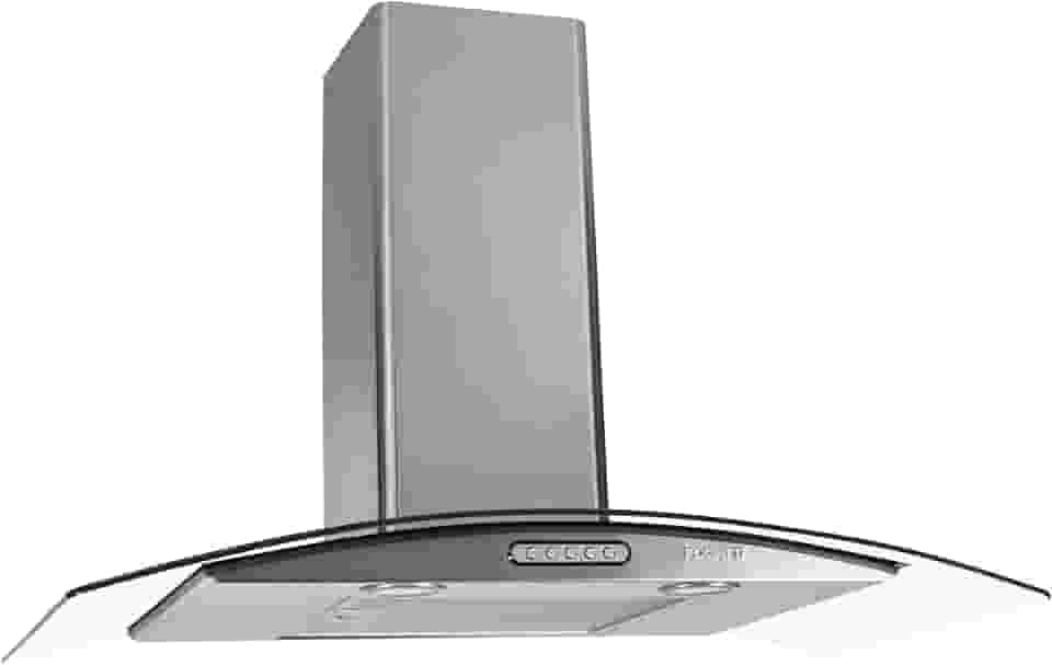 COIFA DE PAREDE Fogatti VIDRO CURVO DUTO SLIM INOX 80CM 127V