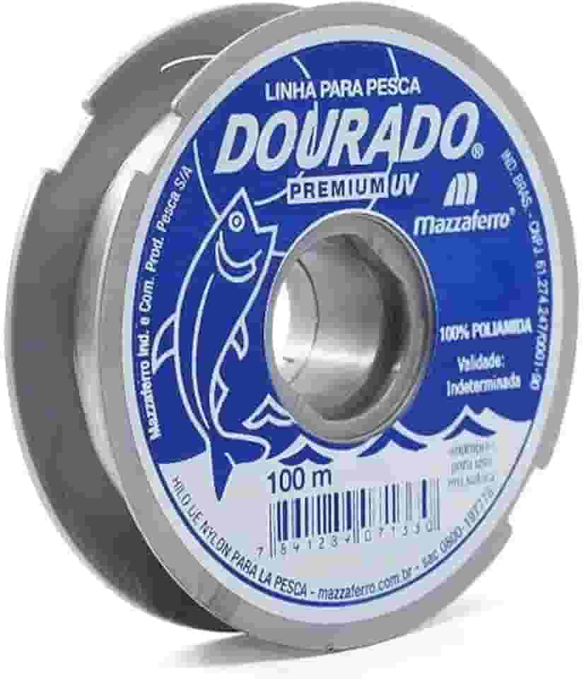 Linha para Pesca 0,60mm c/100m Dourado Mazzaferro