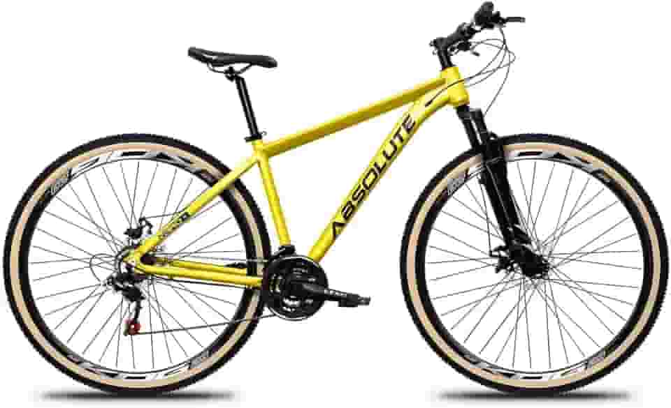 Bike Aro 29 Estilo Mountain Bike em Alumínio Absolute Nero 5 3x8 Marchas 24 Velocidades com Freios Hidráulicos