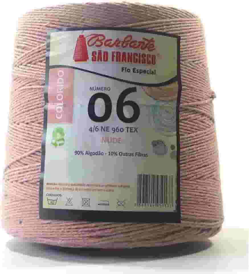 Barbante São Francisco N 6 705m Diversas Cores Disponiveis (NUDE)