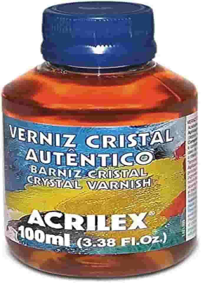 Verniz Cristal Autêntico, Acrilex, Incolor, 100 ml