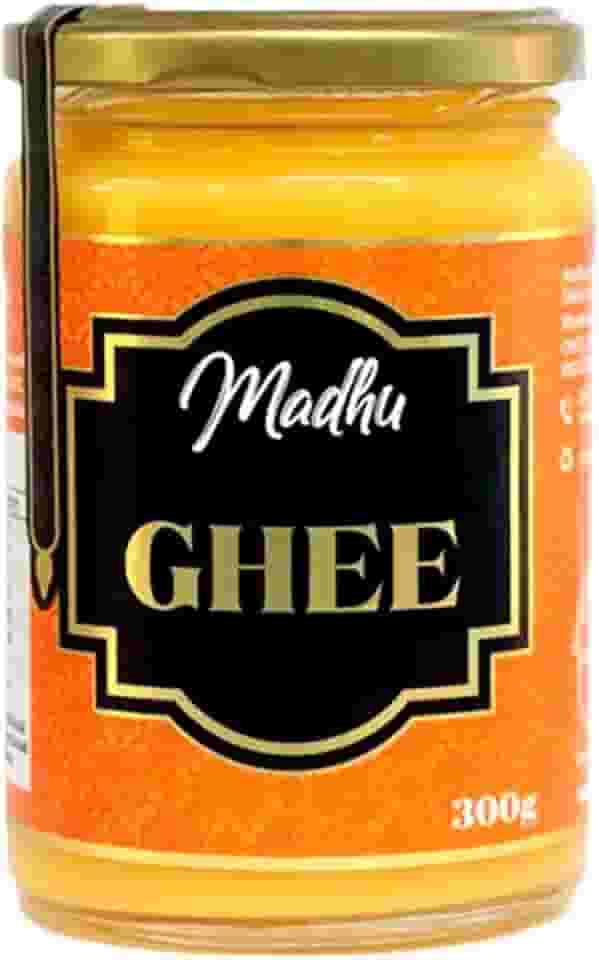 Manteiga Ghee 300G - Clarificada Zero Lactose - Madhu