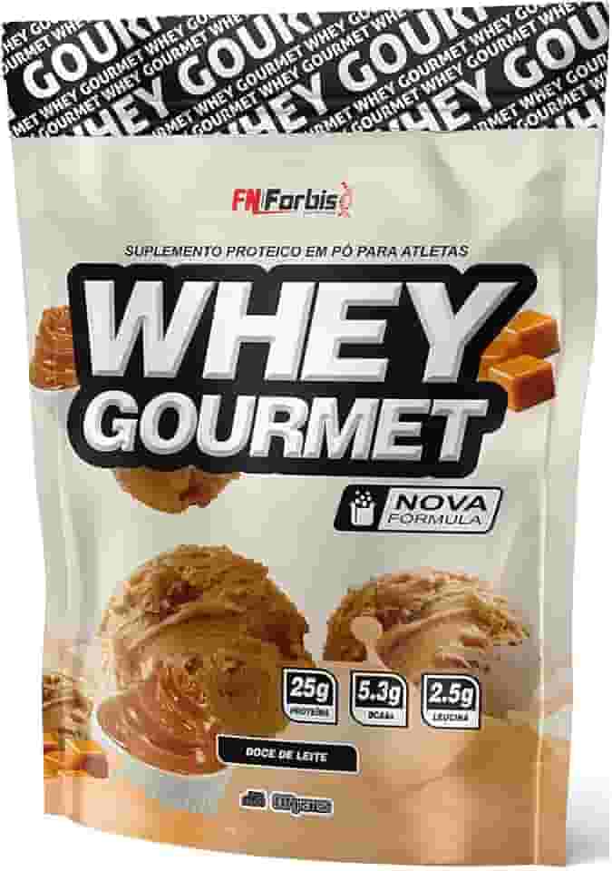 Whey Protein Gourmet 907g Refil - FN Forbis (Doce de Leite)