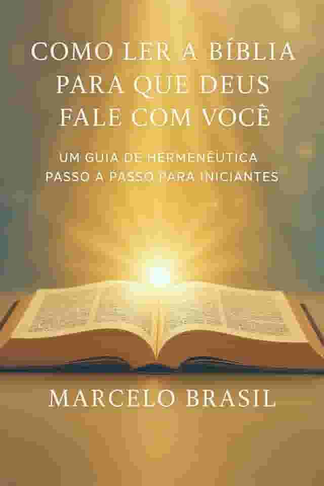 Como ler a Bíblia para que Deus possa falar com você: um guia hermenêutico passo a passo para iniciantes: Transforme-se de iniciante na Bíblia em leitor confiante com este método simples de 7 etapas