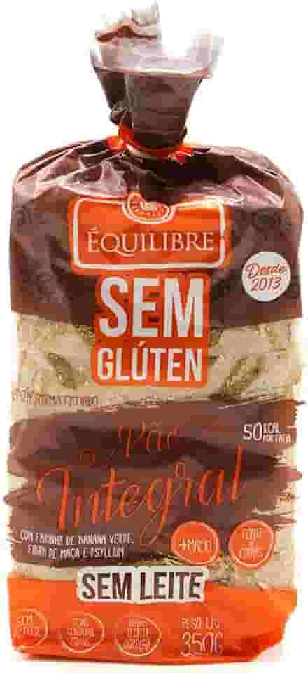 PÃO FORMA INTEGRAL SEM GLÚTEN 350G EQUILIBRE