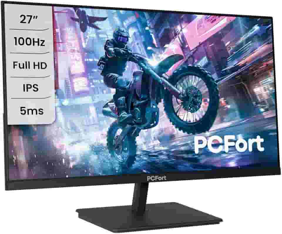 Monitor PCFort Gamer T2710 27" IPS Full HD 100Hz HDMI VGA VESA