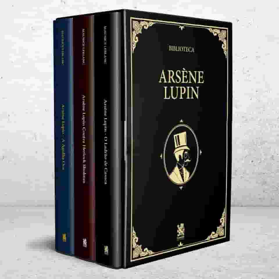 Biblioteca Arsène Lupin Volume 01 - Box com 3 Livros
