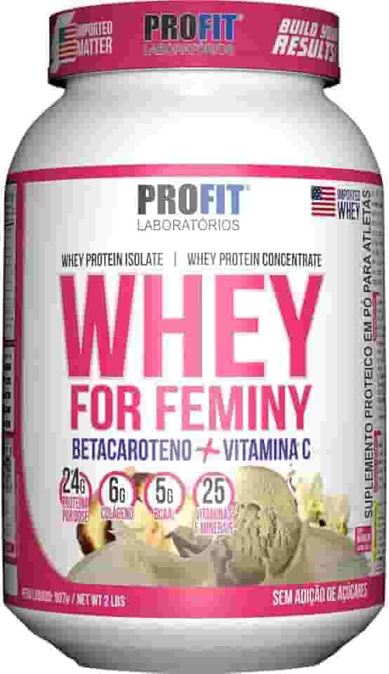 Profit Whey For Feminy Baunilha 907G
