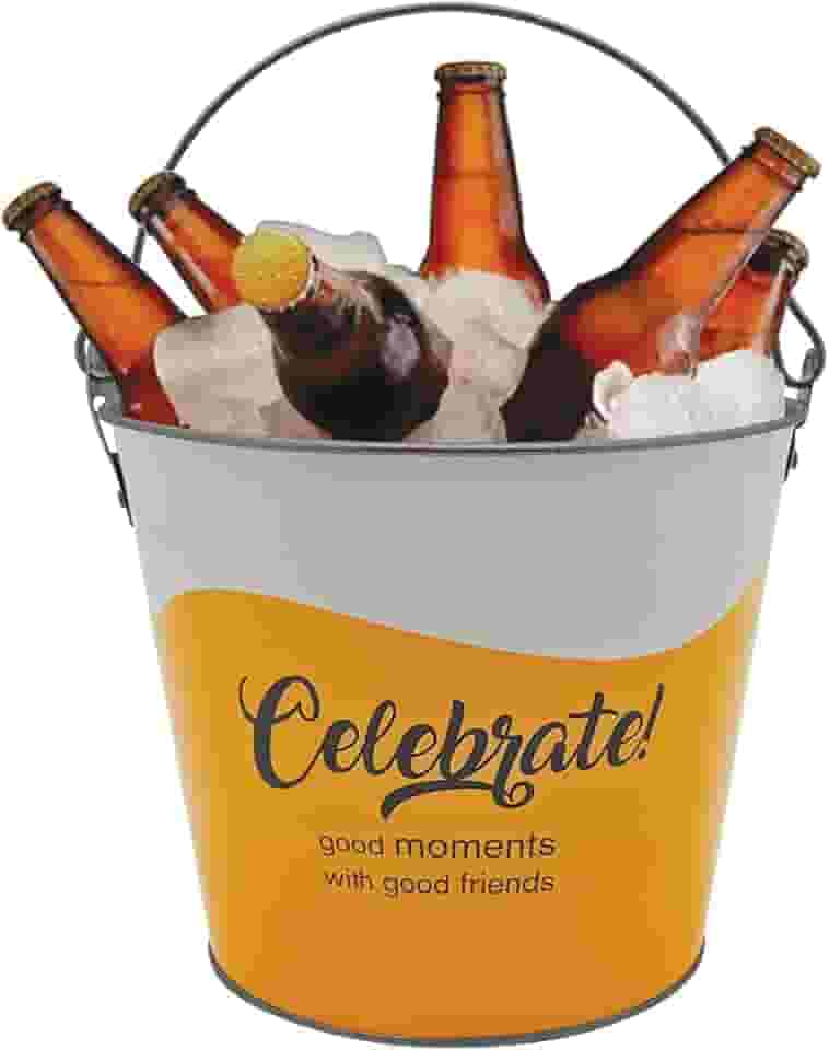 Tuut, Linha Bar, Balde de Gelo Redondo, Estampa Sortida, 5L