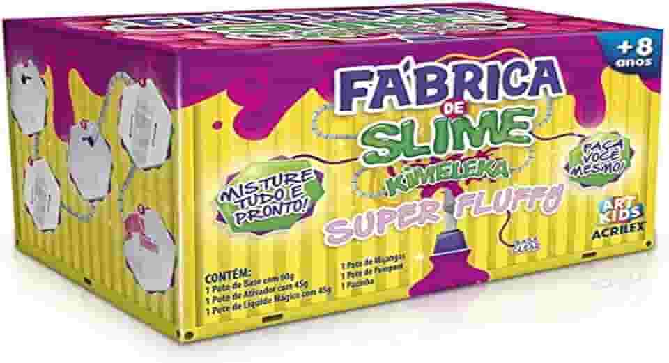 Fábrica de Slime Kimeleka Super Fluffy