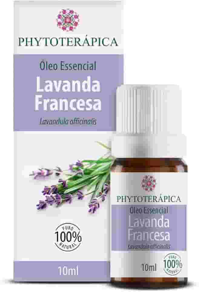 Óleo Essencial de Lavanda Francesa 10ml - Aroma Equilibrante - Fórmula Natural - Vegano - Phytoterápica