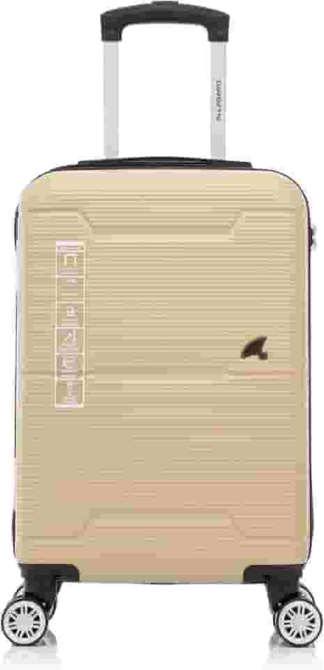 Mala de Bordo Allabard 10kg ABS Rígido Viagem Rodinhas 360° Padrão ANAC Verona (20) (Caqui)