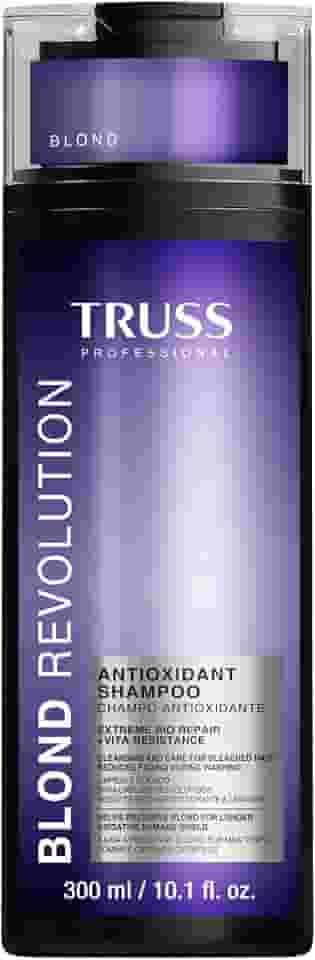 Truss Shampoo Antioxidante Blond Revolution | Proteção e Brilho para Cabelos Loiros | 300ml