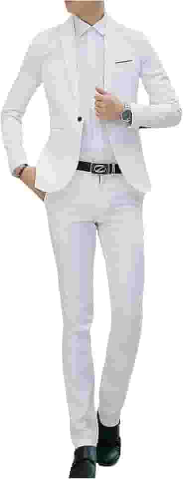 Conjunto de terno masculino de um botão