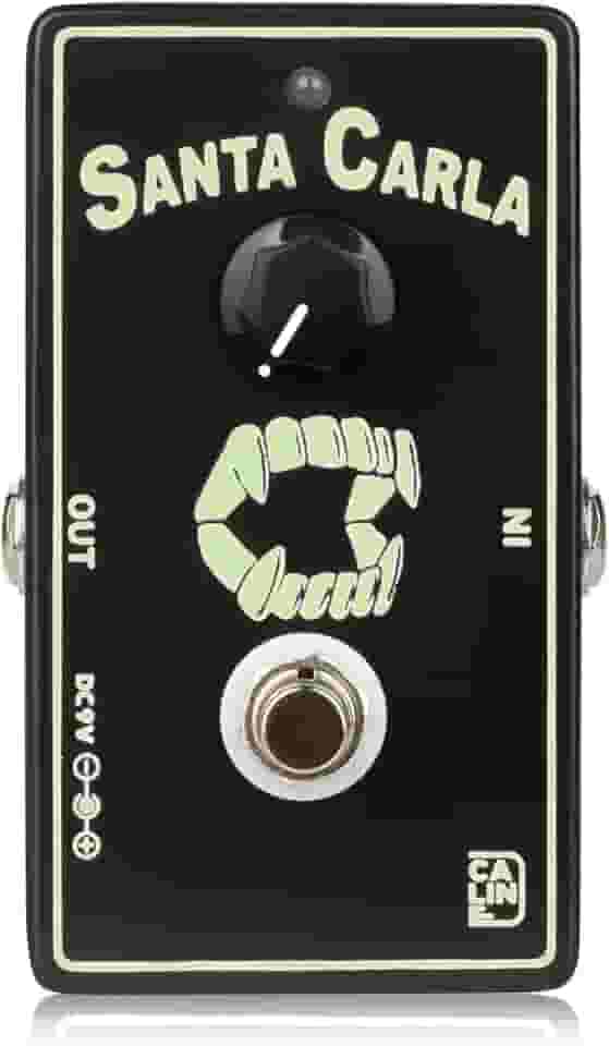 Caline Pedal de Efeito de Guitarra Cp-514 Santa Carla Boost, Mini Pedal Booster com True Bypass