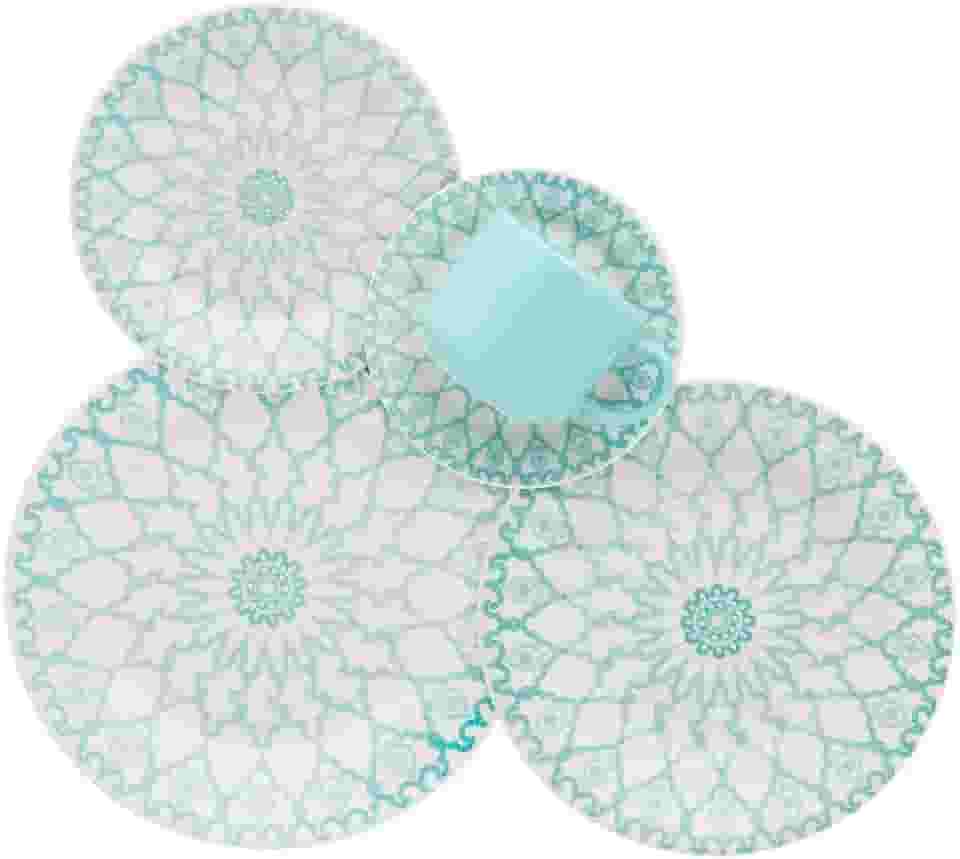 Aparelho de Jantar e Chá 20 Pçs Biona Donna Mandala