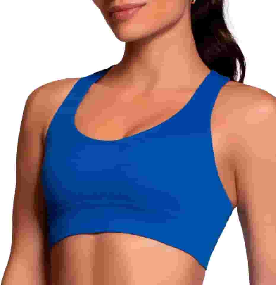 Top Selene Canelado Sem Costura Feminino Preto