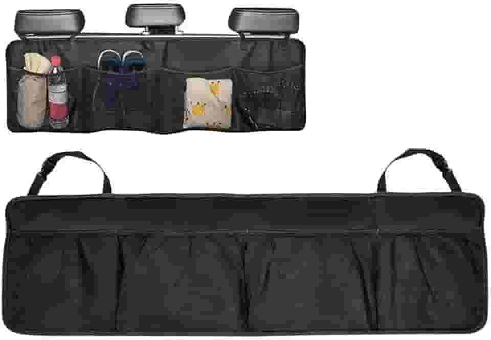 Organizador de Porta-Malas de Carro Com 4 Bolsos